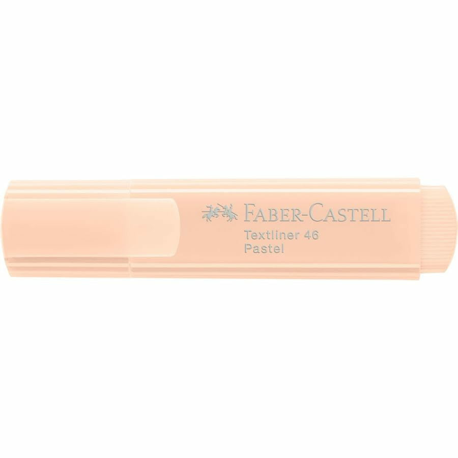 Faber-Castell TL 46 Pastell Textmarker – Beige, Keilspitze 1–5 mm