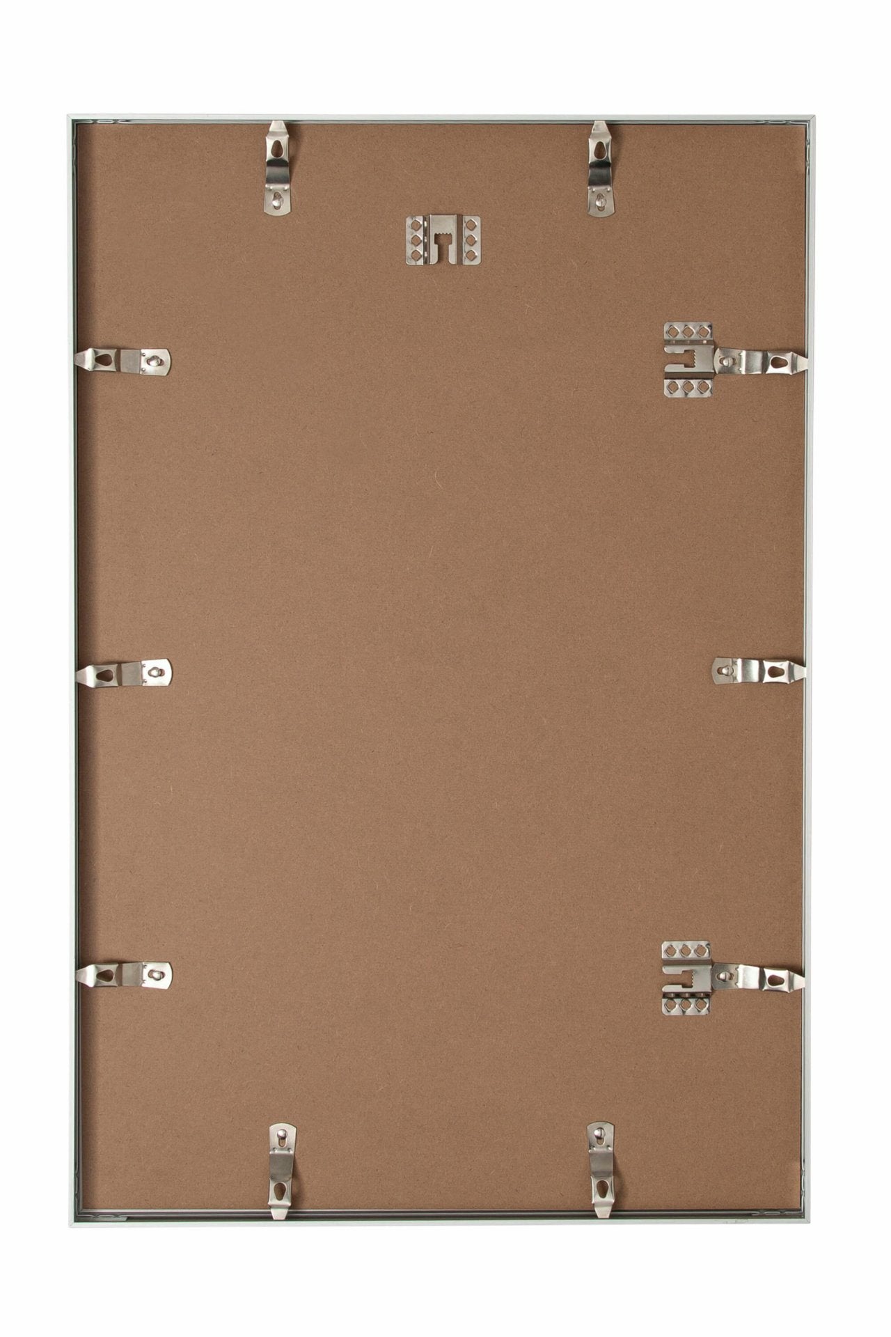 MAUL Bilderrahmen – für 40 × 60 cm – Aluminium & Kunststoff, silber