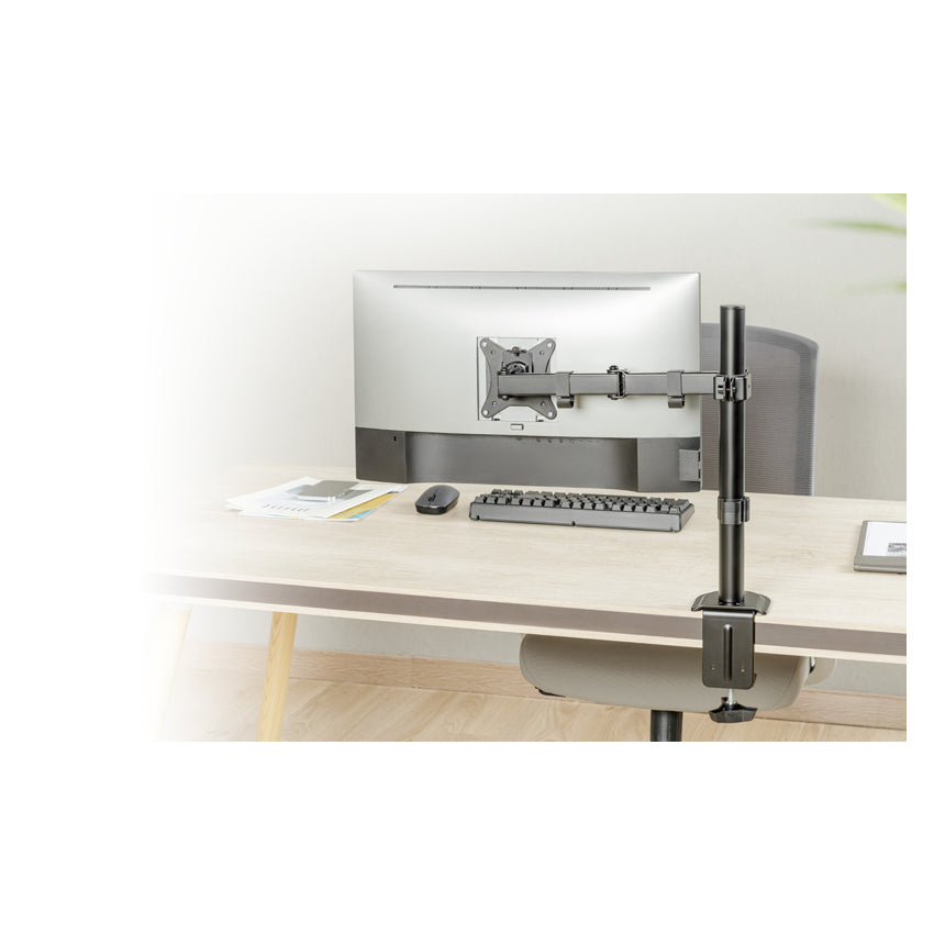 LC-Power LC-EQE-A32B – Monitorarm Tischhalterung – Klemme/Durchführung – 1 Monitor – 17–32"