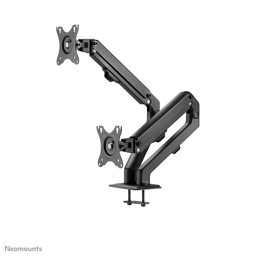 Neomounts Monitorarm, Tischklemme/Tischdurchführung, bis 27", VESA 100 × 100 mm, 7 kg, Neigen/Schwenken