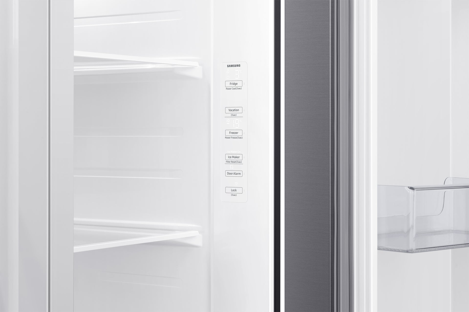 Samsung Food-Center RS5000 – 635 l, 230 V, Kompressor, Energieeffizienzklasse E