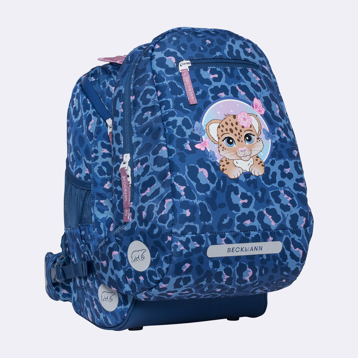 Beckmann Schulrucksack Active Air Flx – 6-teilig – Cheetah