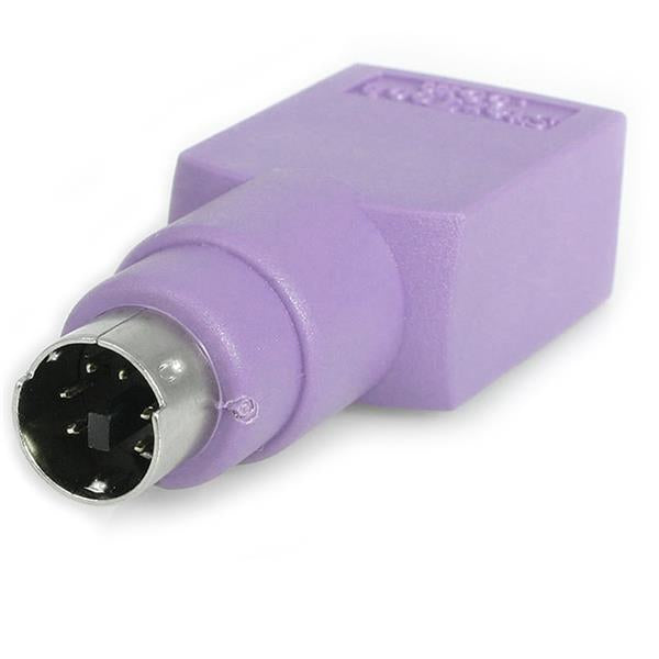 StarTech.com USB-A zu PS/2 Adapter – für USB-Tastaturen, Violett