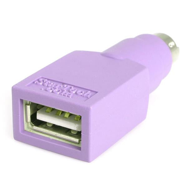 StarTech.com USB-A zu PS/2 Adapter – für USB-Tastaturen, Violett