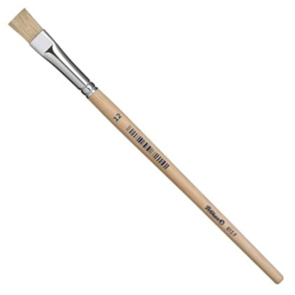 Pelikan Pinsel – braun, Schweinsborsten, Länge 179 mm, Aluminiumzwinge, FSC-zertifiziert