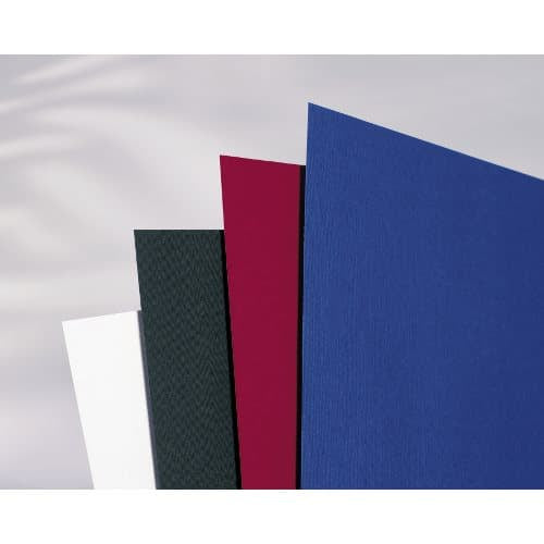 GBC LinenWeave Umschlagdeckel – A4 – 250 g/m², Leinenstruktur, matt, Karton, schwarz – 100 Stk.