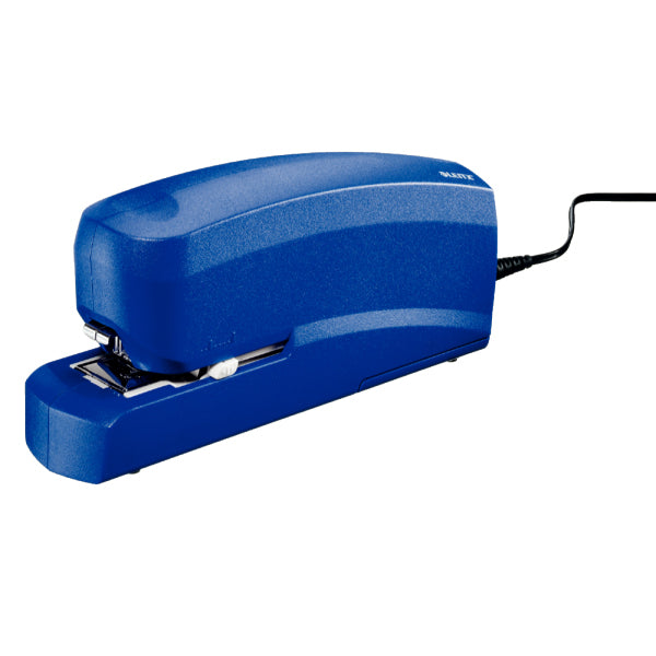 Leitz 5533 – Elektrischer Hefter, 20 Blatt, für e2, Flat-Clinch, Einlegetiefe 20 mm, Blau