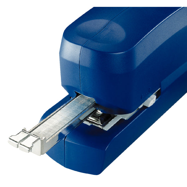 Leitz 5533 – Elektrischer Hefter, 20 Blatt, für e2, Flat-Clinch, Einlegetiefe 20 mm, Blau