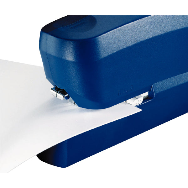 Leitz 5533 – Elektrischer Hefter, 20 Blatt, für e2, Flat-Clinch, Einlegetiefe 20 mm, Blau