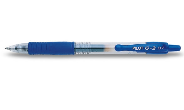 Pilot G2-7 Gelschreiber – Blau, Spitze 0,4 mm, nachfüllbar