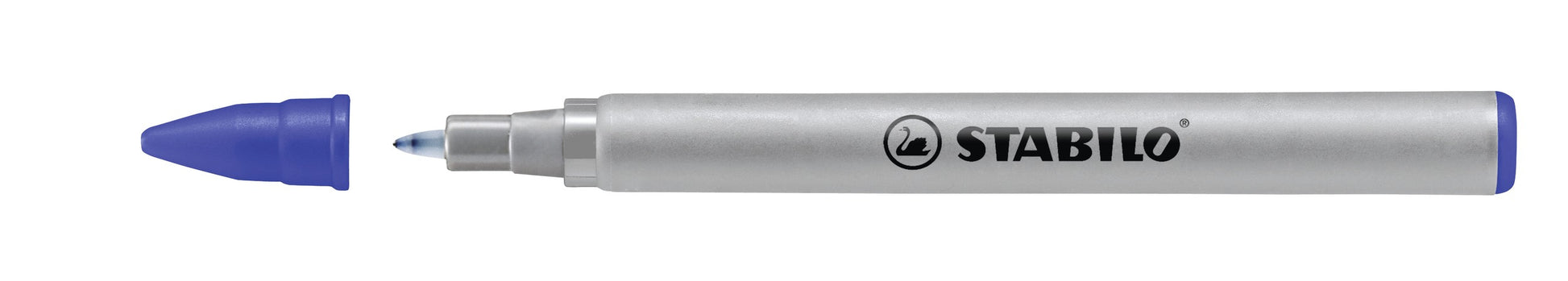 STABILO Tintenrollerpatronen EASYoriginal Start – Blau, 0,3 mm, geruchsarm, 3 Stk.