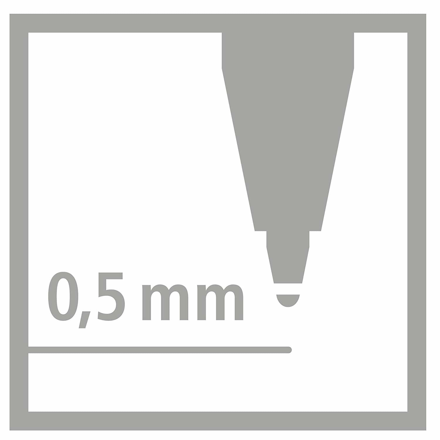STABILO EASYoriginal Start Tintenrollerpatronen – Blau, 0,5 mm, geruchsarm, 20 Stk.