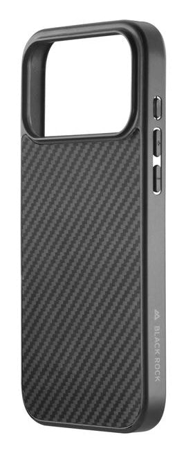 Black Rock Backcover – für Apple iPhone 17 Pro, PC+TPU, Schwarz