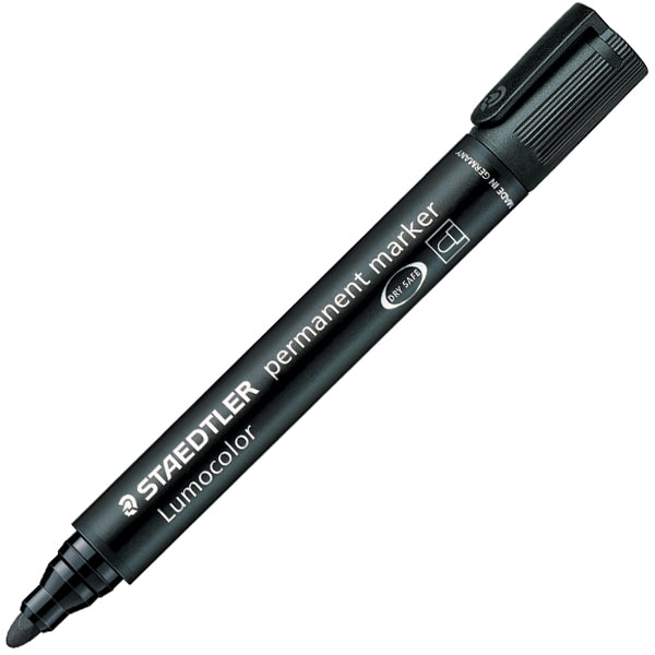 Staedtler Lumocolor 352 Permanentmarker – Rundspitze 2 mm – Schwarz