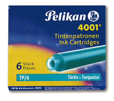 Pelikan Tintenpatronen 4001 – türkis, geruchsarm