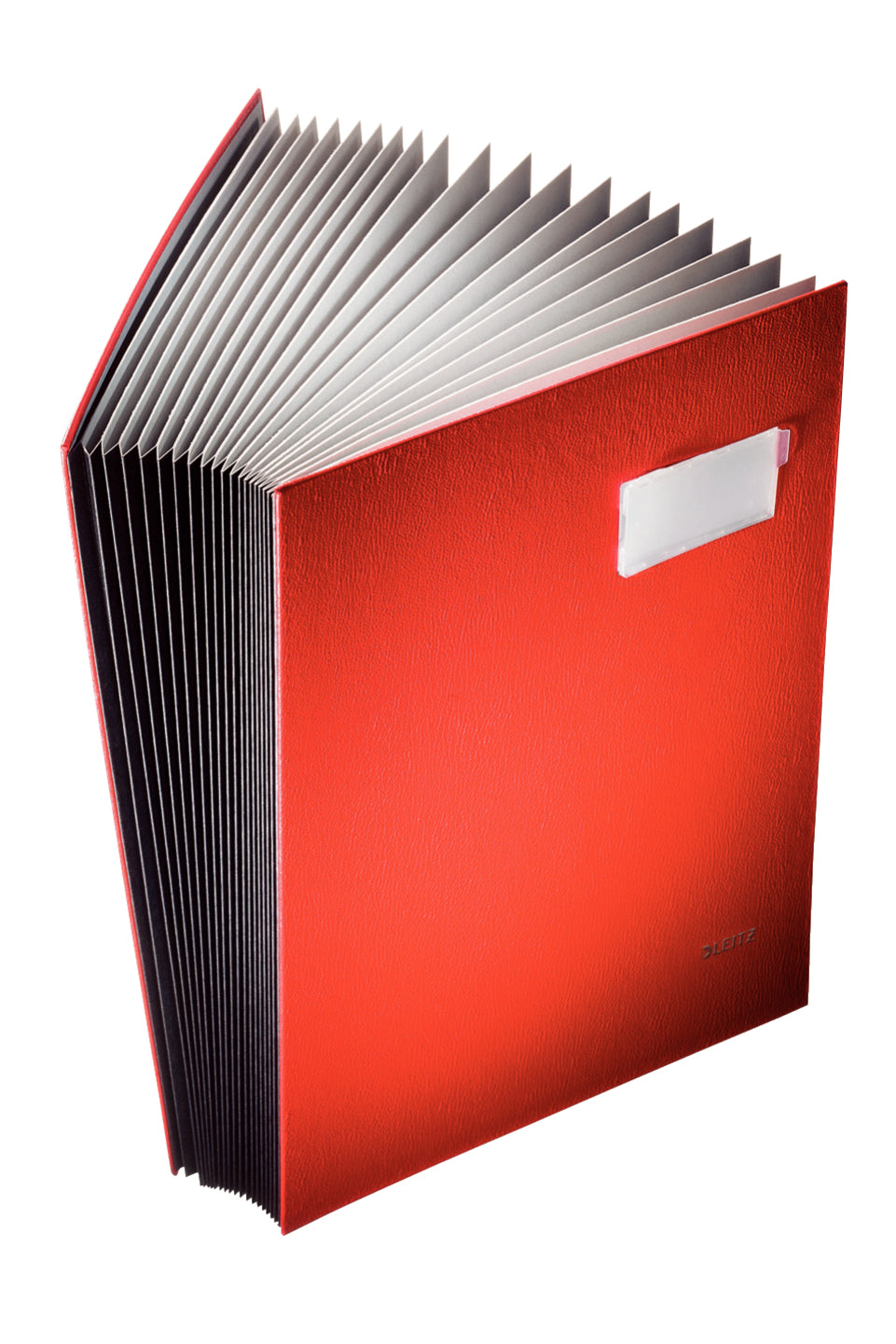 Leitz Unterschriftenmappe – 20-teilig, A4, rot, Karton