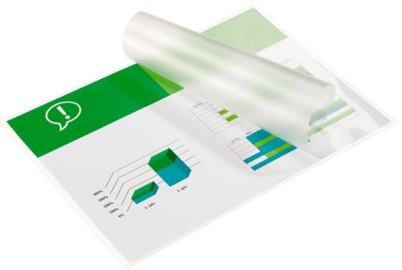 GBC Laminierfolien A7, glänzend – 125 µm, 80 × 111 mm, 100 Stk.