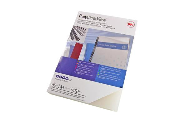 GBC Einbandfolien – für A4 – halbtransparent, PP – 50 Stk.