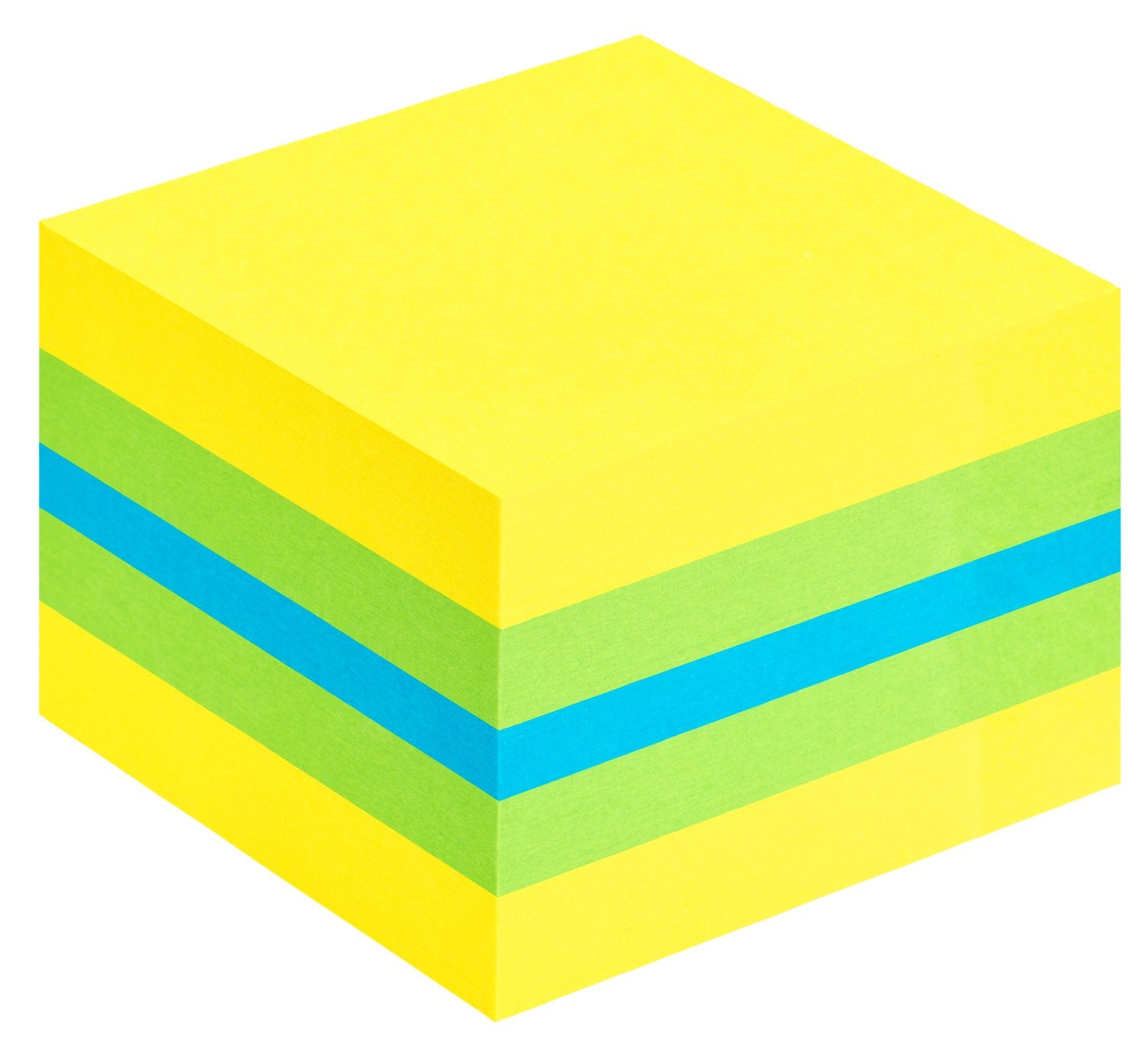 3M Post-it Haftnotizen – 51×51 mm – Mehrfarbig, 400 Blatt, PEFC