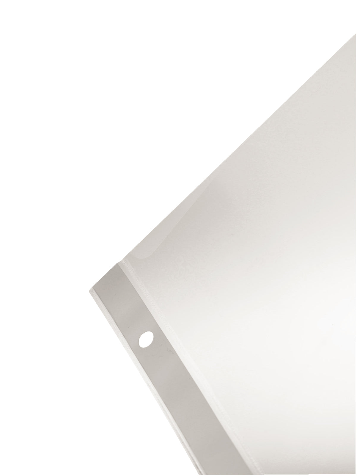 Leitz Sichtmappe A4 – transparent, Kunststoff, glänzend, 80 µm, 100er-Pack