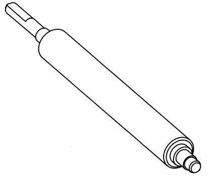 Intermec Rollen-Kit – für EasyCoder 501 XP, 1-040230-90