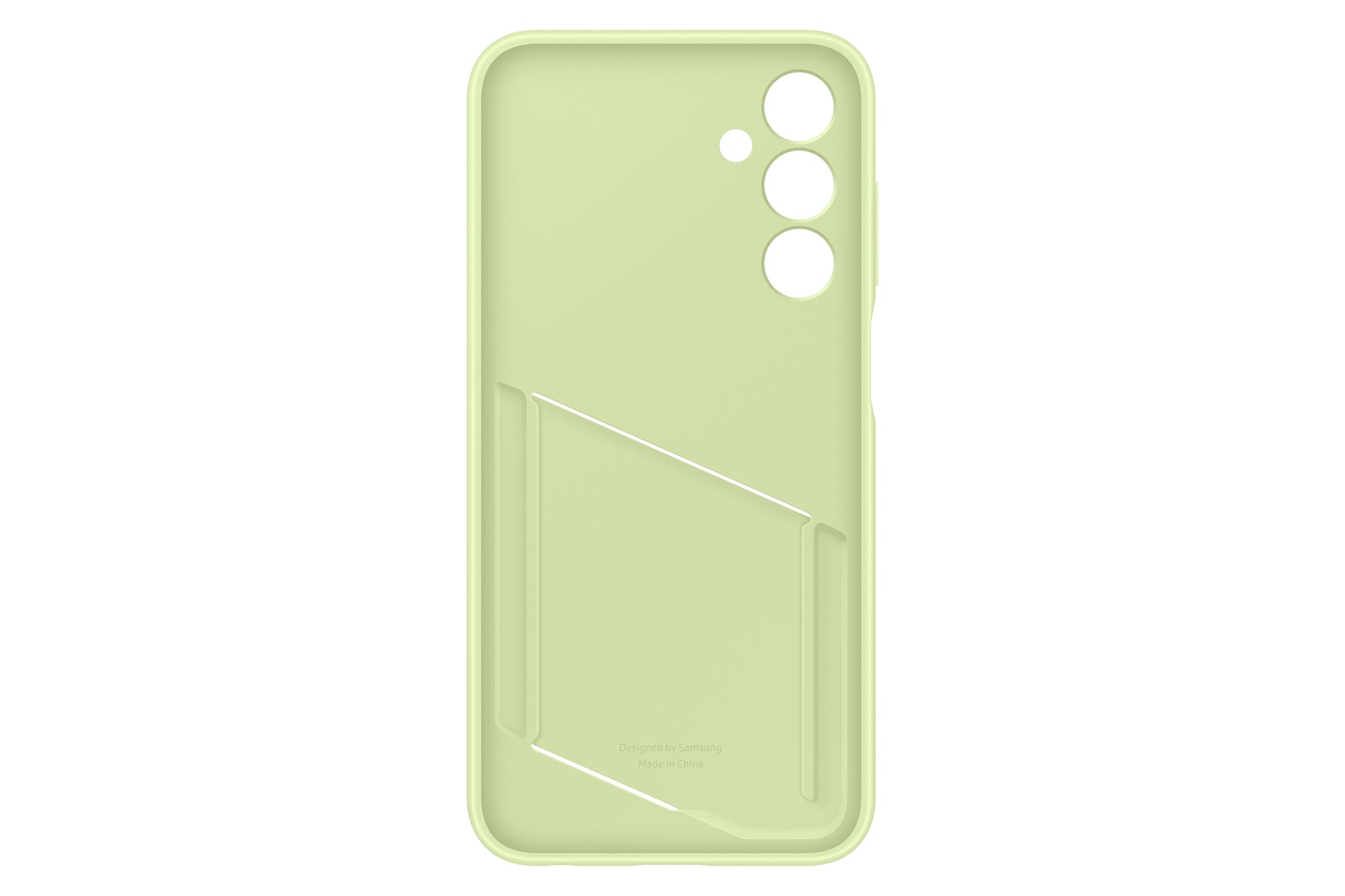Samsung Card Slot Case Backcover – für Samsung Galaxy A25 5G, 1 Kartenfach, TPU, Limette