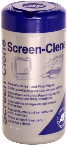AF Bildschirm-Reinigungstücher – 100 Stk.