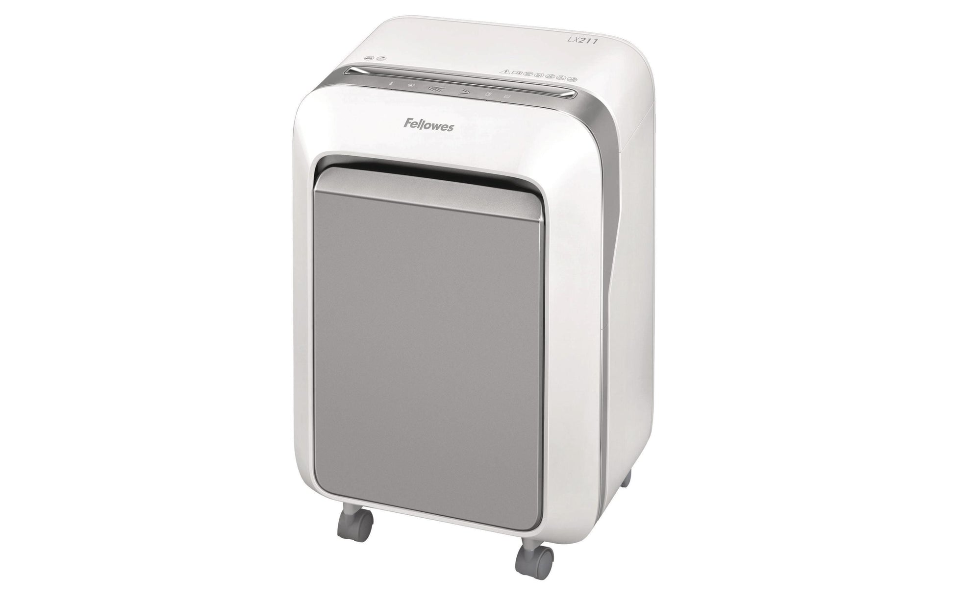 Fellowes LX211 – Aktenvernichter, DIN P-5, Mikroschnitt 2 × 12 mm, 15 Blatt, 23 l
