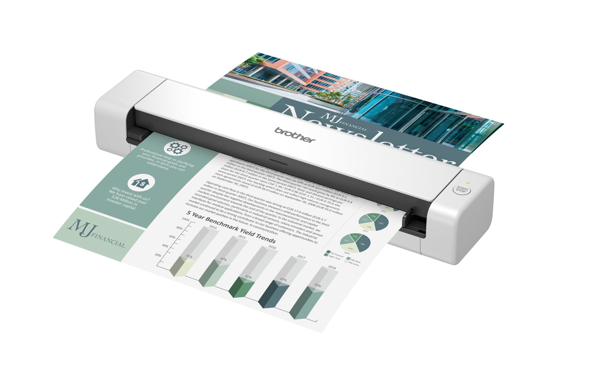 Brother DS-740D – Dokumentenscanner, A4, 600 dpi