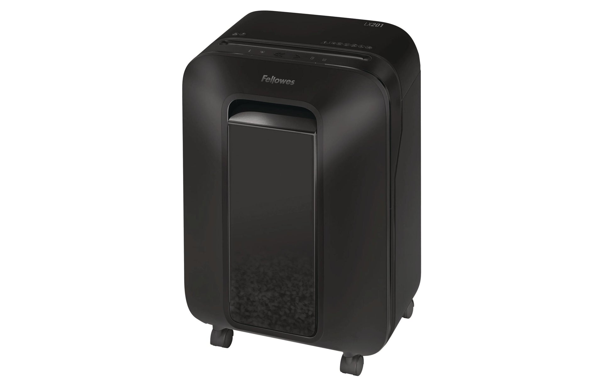 Fellowes LX201 – Aktenvernichter, DIN P-5, Mikroschnitt 2 × 12 mm, 12 Blatt, 22 l