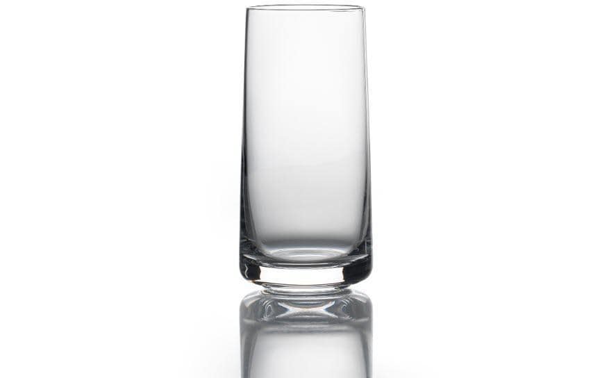 Zone Denmark Trinkglas – 2er Set, 420 ml, Ø 7 cm, H 17,7 cm, Kristallglas, Transparent, spülmaschinenfest