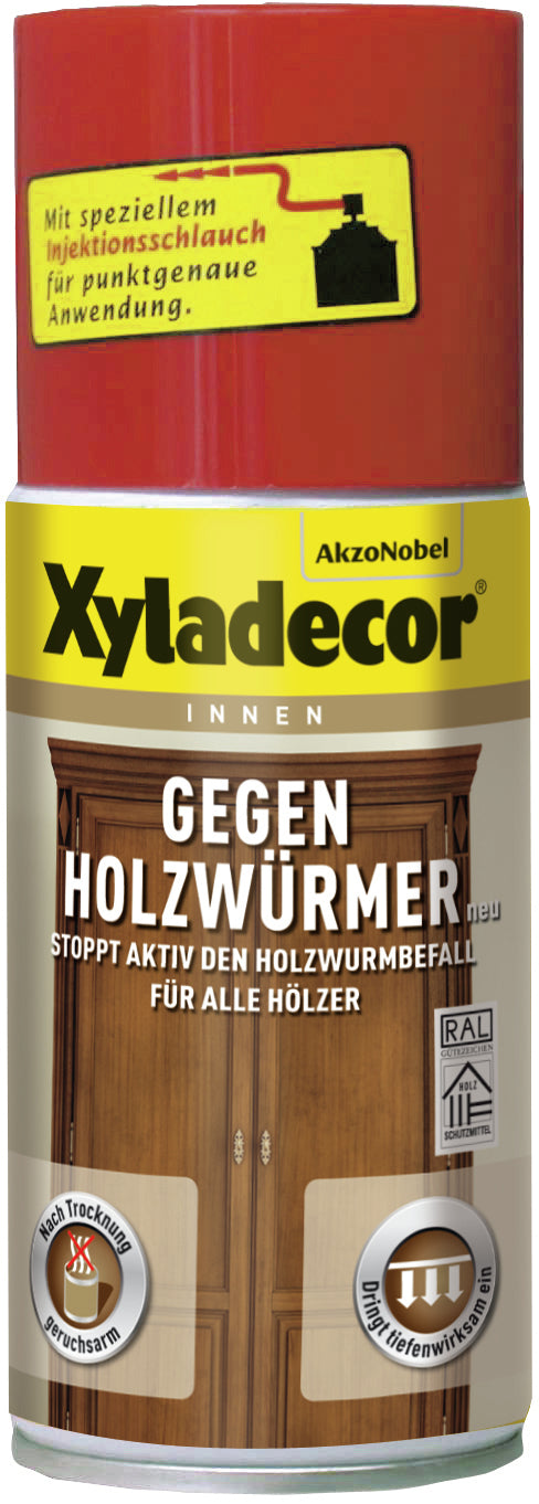 Xyladecor Holzwurmschutz – 125 ml – farblos – für Möbel (innen)
