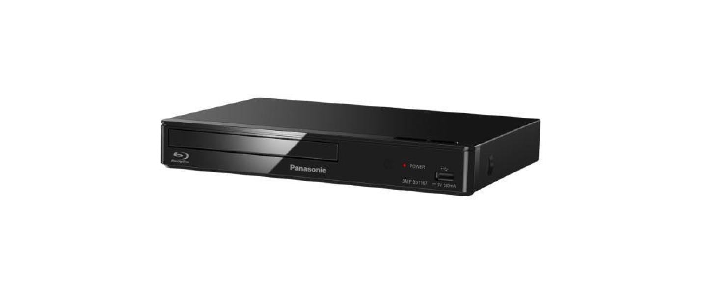 Panasonic DMP-BDT167EG – Blu-ray-Player, Full HD, 3D, Schwarz