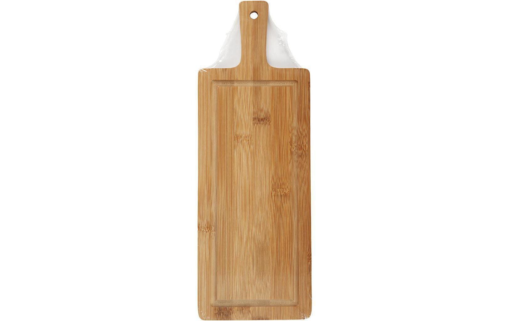 Creativ Company Schneidebrett 14 × 39 × 1,4 cm, Bambus, Braun