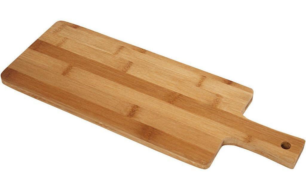 Creativ Company Schneidebrett 14 × 39 × 1,4 cm, Bambus, Braun