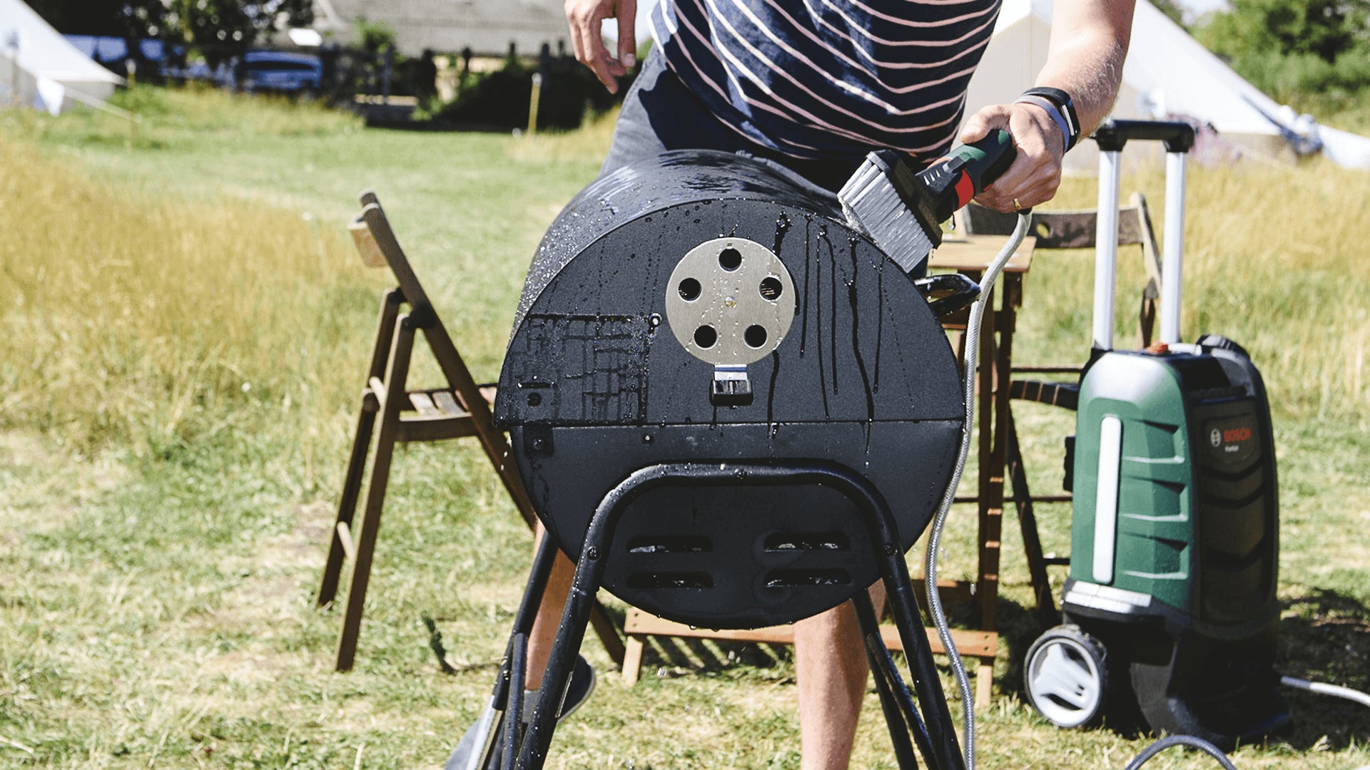 Bosch Reinigungsgerät Fontus 18V – 15 l – Schwarz/Grün