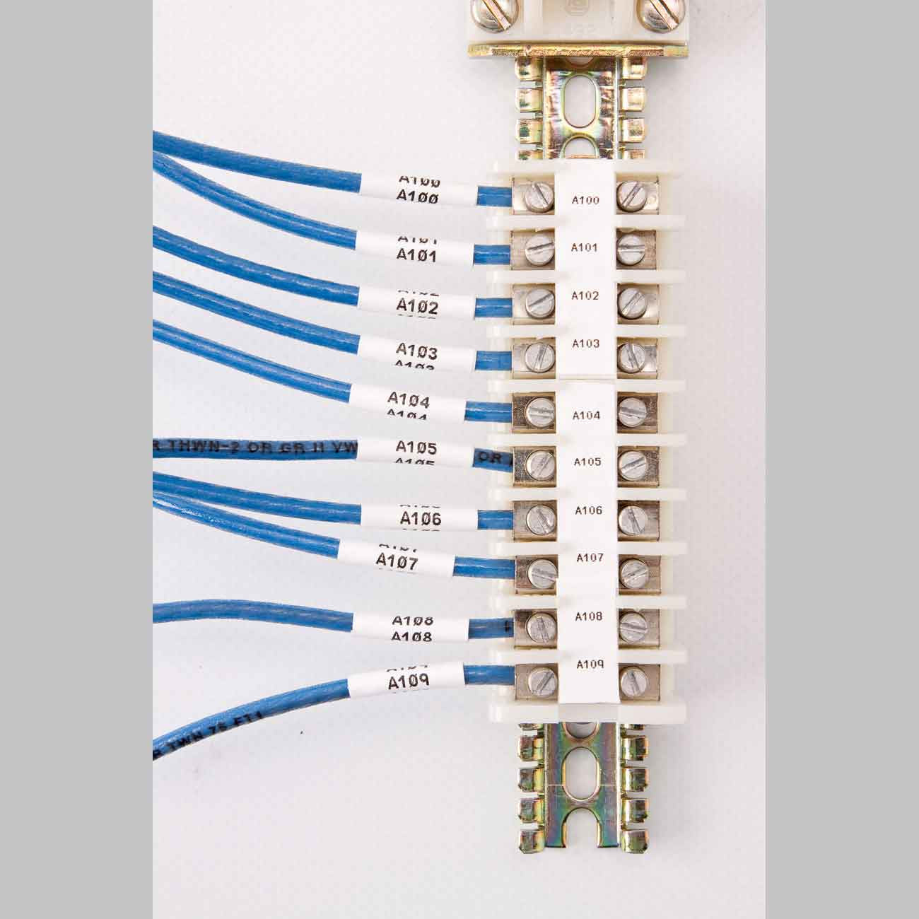 Brady M21-375-499-TB Nylon-Industrieband – schwarz auf weiss – 10 mm × 4,8 m, matt – für Brady BMP21/M210/M211