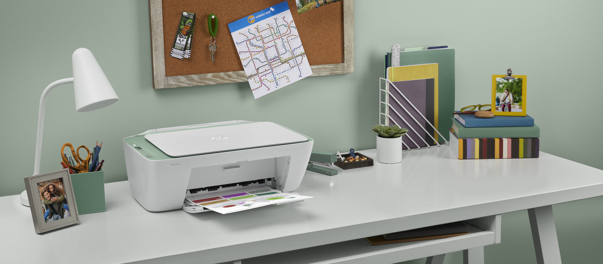 HP DESKJET 2724 ALL IN ONE – Farbtintenstrahl-Multifunktionsdrucker, A4, 3-in-1, Duplex, WLAN, AirPrint, Mopri