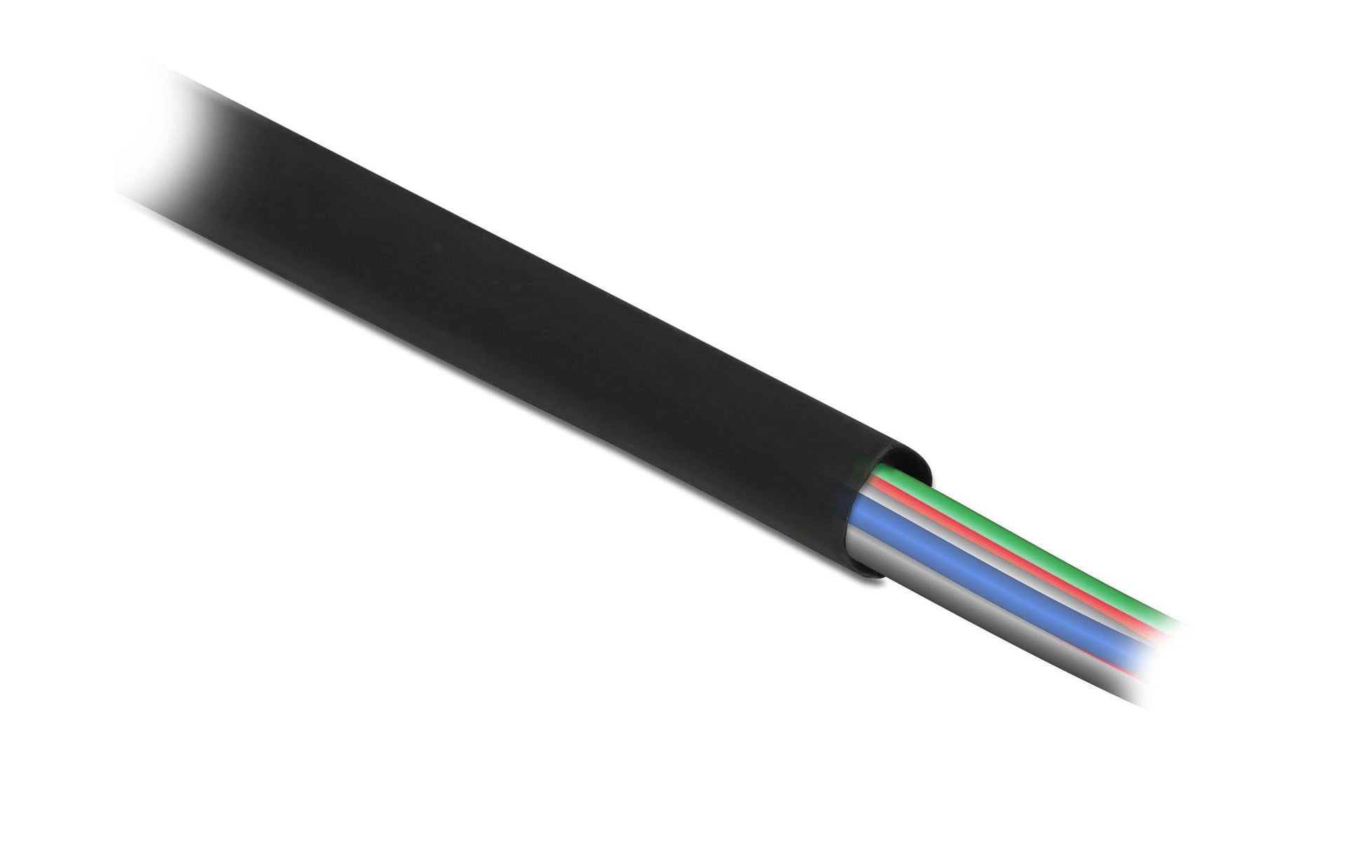 DeLOCK Schrumpfschlauch, Ø 4,8 mm × 10 m – schwarz