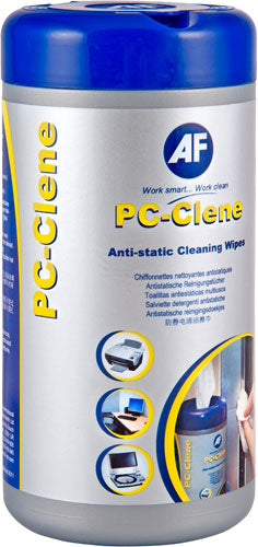 AF Reinigungstücher PC-Clene – alkoholfrei – für PC – 100 Stk.