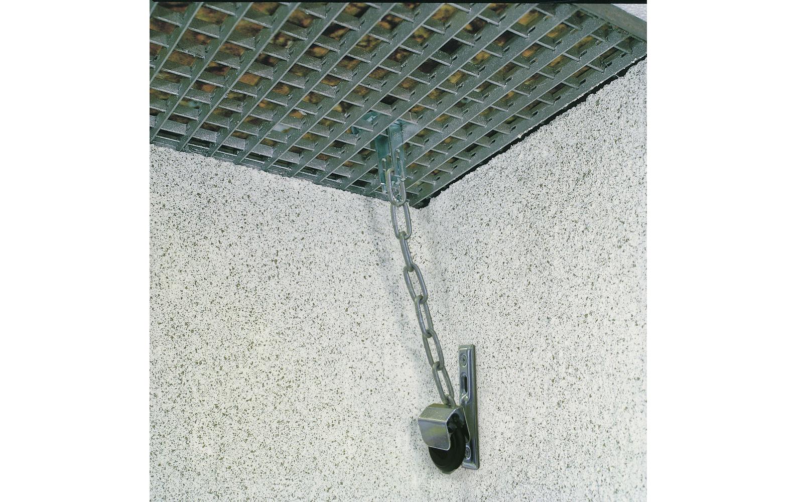 ABUS Gitterrostsicherung GS40 – silber – 40 m Sichtverpackung – für Fenster