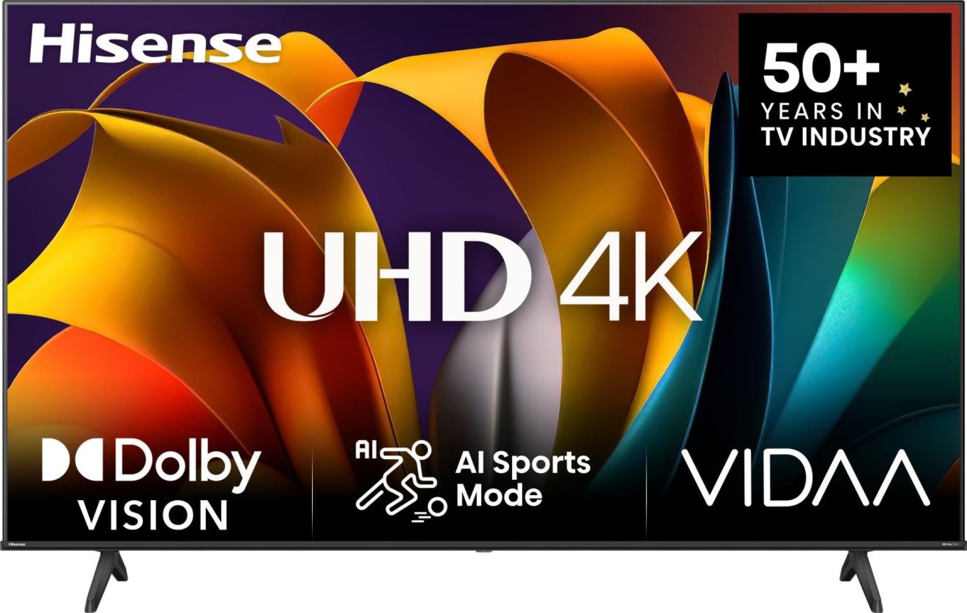 Hisense 75E6NT – 75" TV – 4K UHD – LCD (DLED) – VIDAA U7.6 – 60 Hz – Dolby Vision