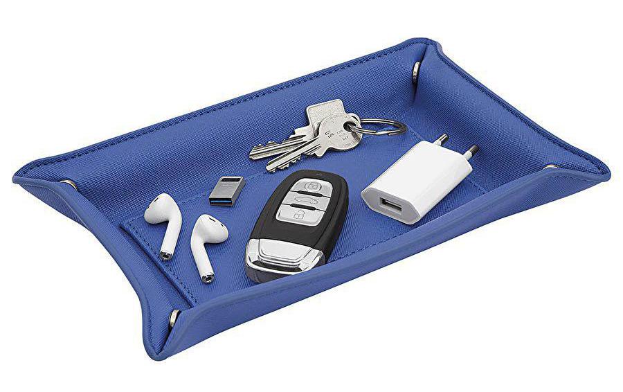 Wedo Ablageschale – Blau – 230 × 35 × 150 mm