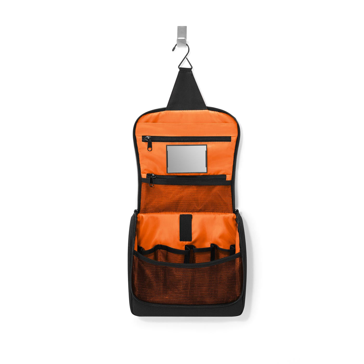 Reisenthel Kosmetiktasche Toiletbag – Wasserfest, Reissverschluss, Aufhängbar – 3 l – Schwarz