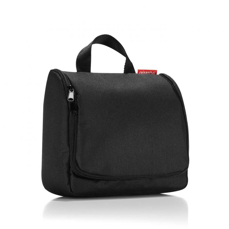 Reisenthel Kosmetiktasche Toiletbag – Wasserfest, Reissverschluss, Aufhängbar – 3 l – Schwarz