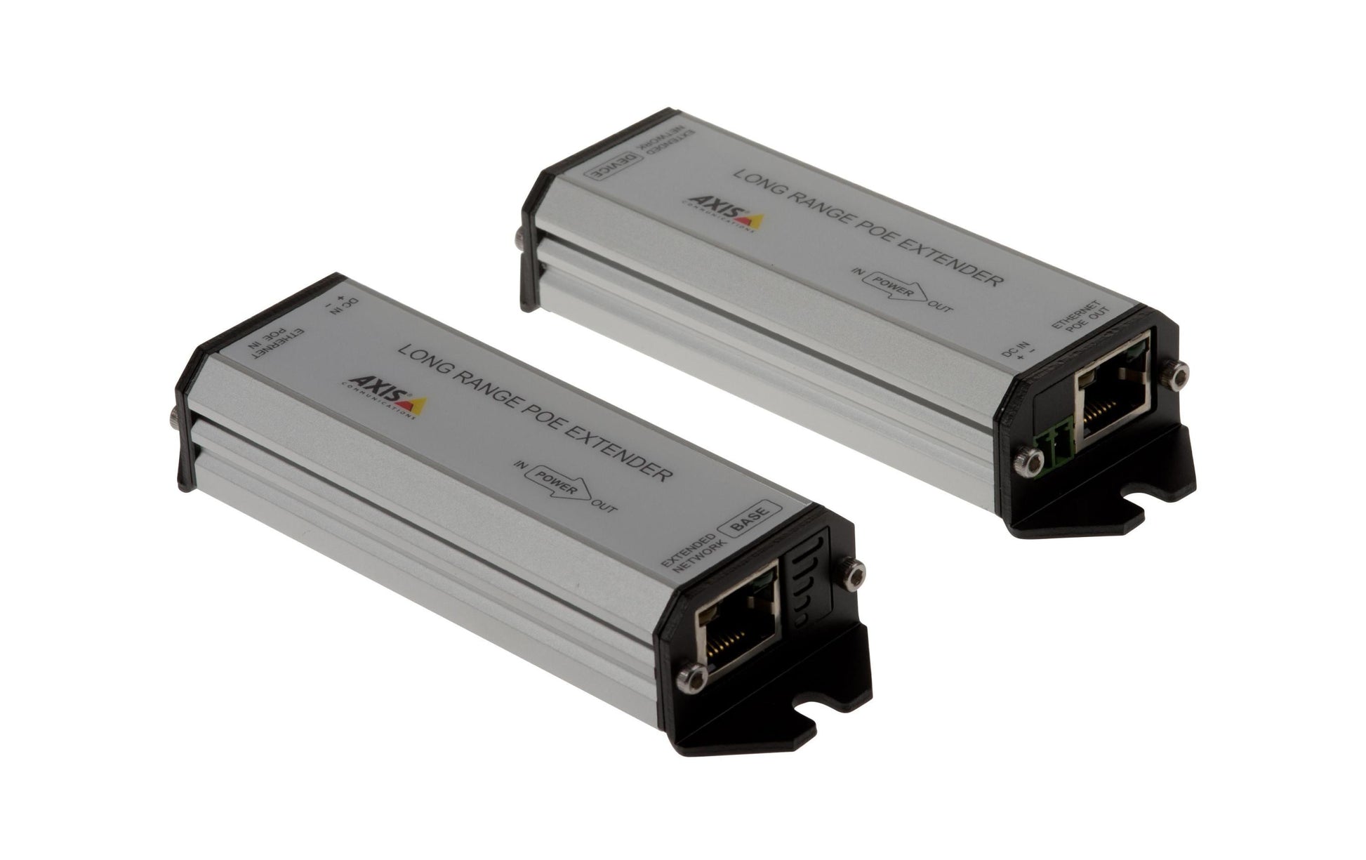 Axis 01857-001 PoE Extender-Kit – bis 1000 m, PoE (IEEE 802.3af/802.3at), 2× RJ-45, Cat5e/Cat6 – Grau