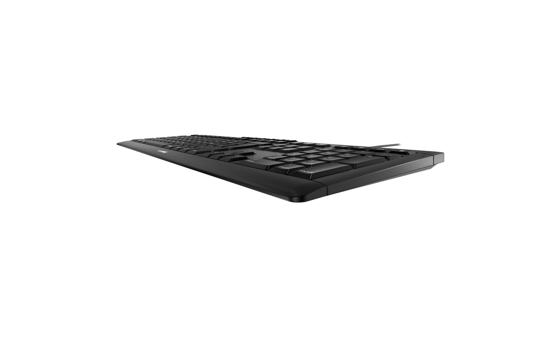 CHERRY Tastatur, kabelgebunden (USB-A), FR-Layout (FR), Fullsize (mit Ziffernblock), Scherenmechanik