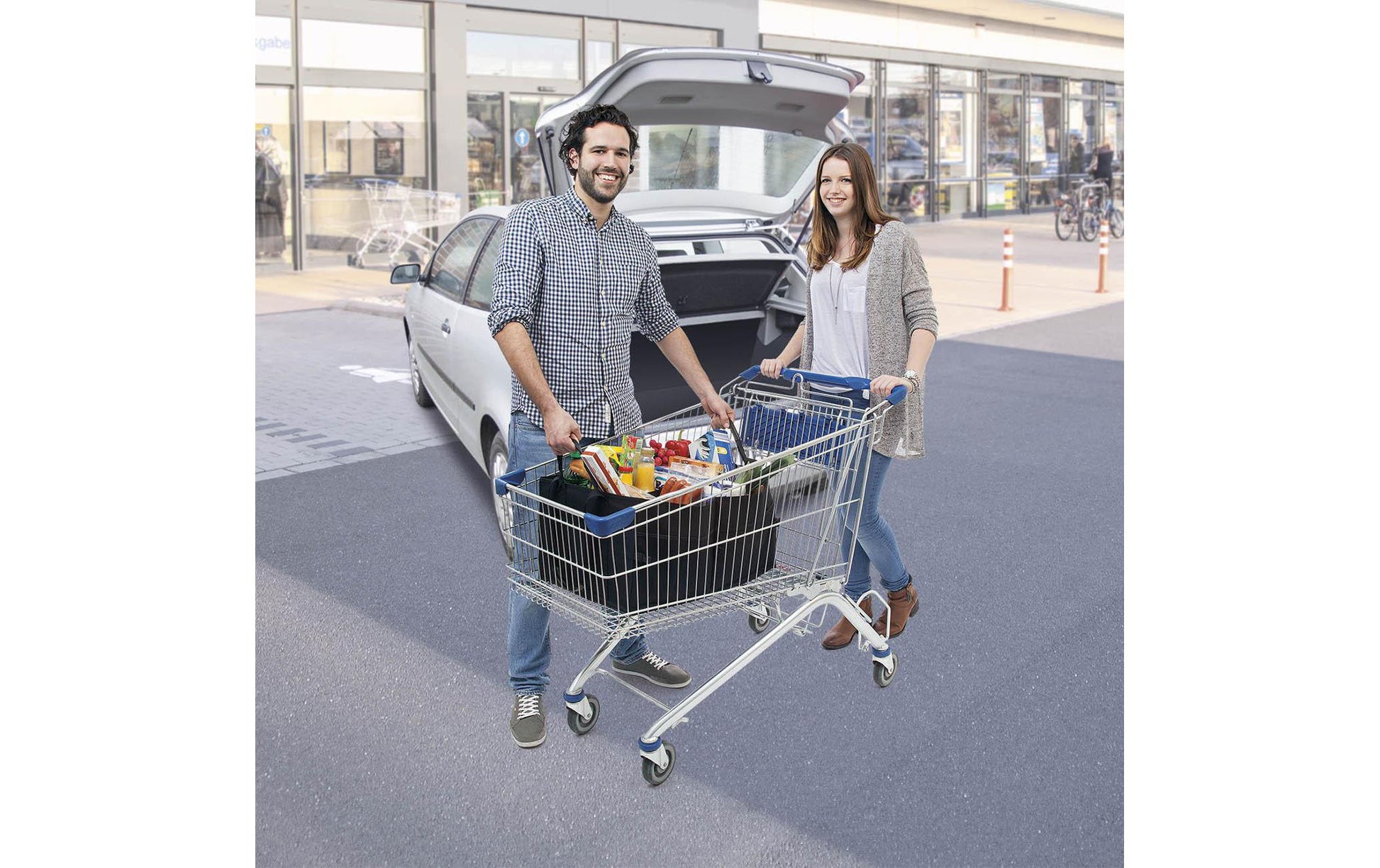 Wedo Stofftasche, Polyester, Schwarz, 600×300×400 mm, 25 kg