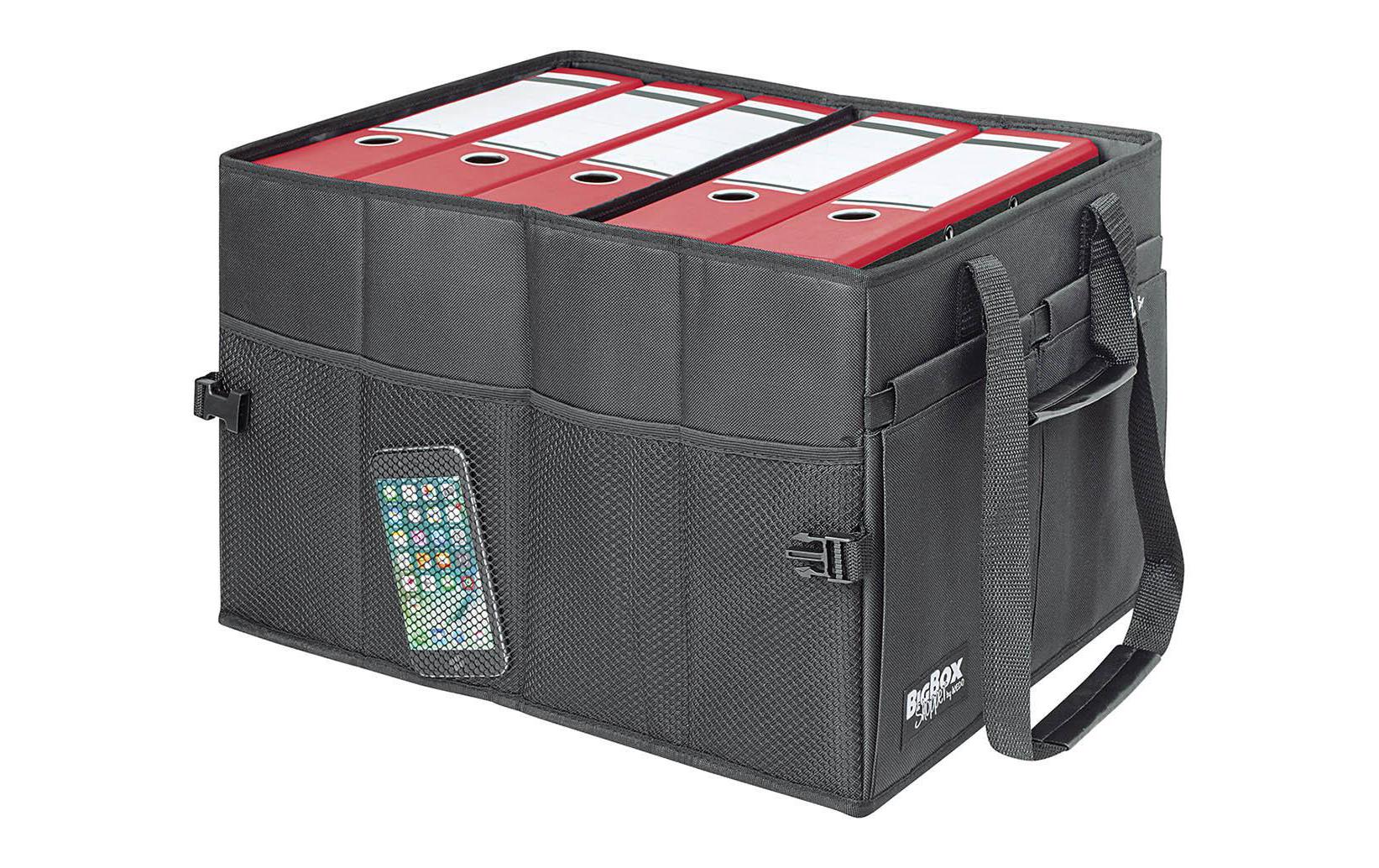 Wedo Stofftasche, Polyester, schwarz, 450×300×350 mm