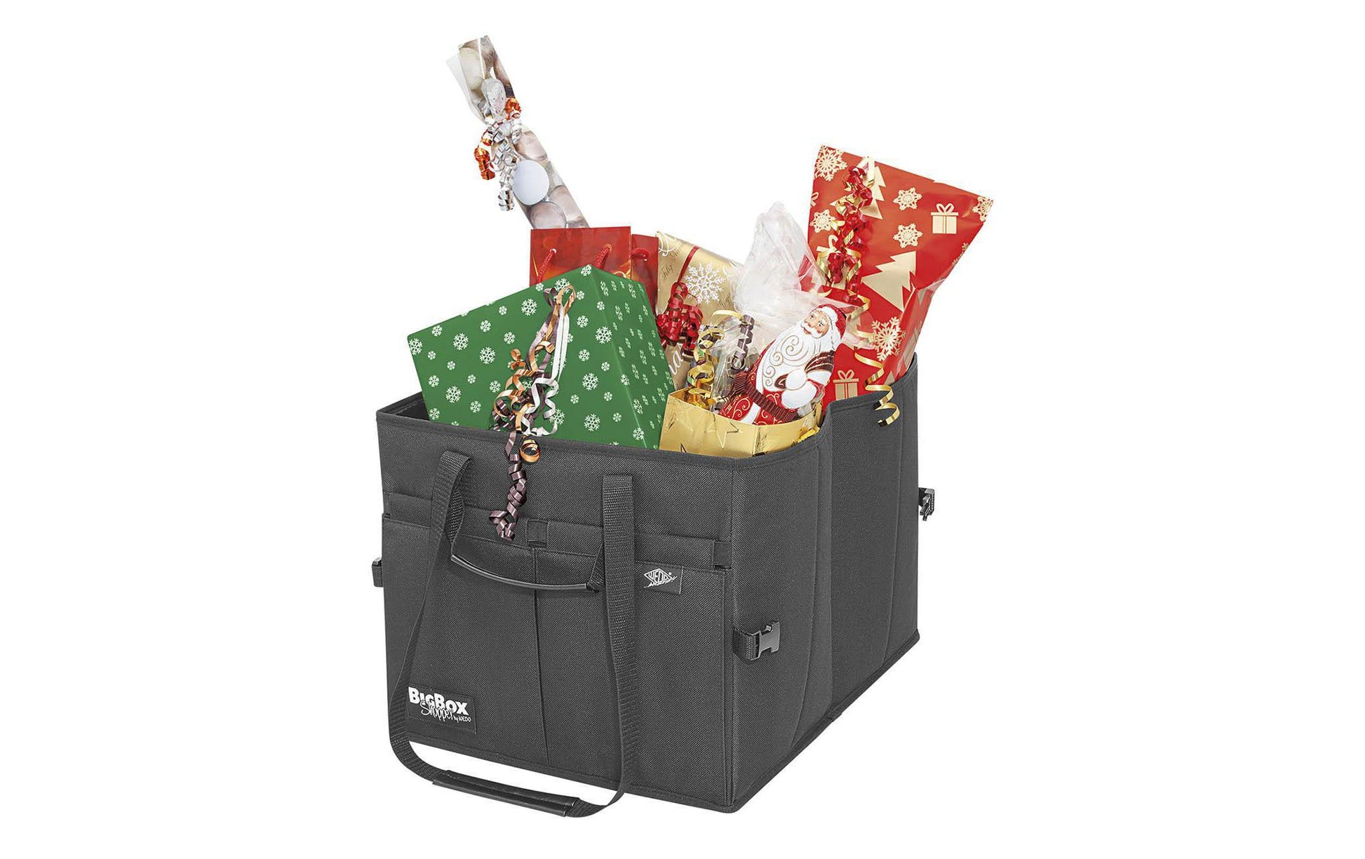 Wedo Stofftasche, Polyester, schwarz, 450×300×350 mm